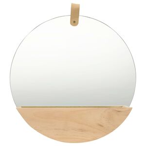 vidaXL seinapeegel, m&auml;nnipuit, 35 cm