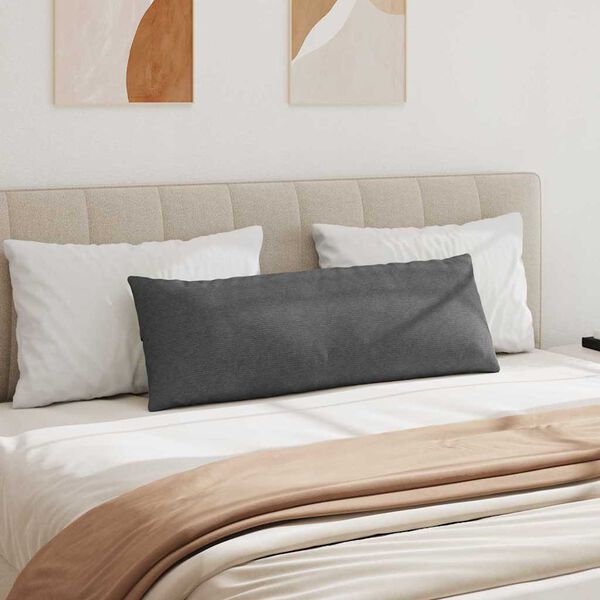 vidaXL Diivanipadjad 2 pcs Tumehall 120 x 40 cm Korter kangas