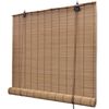 Pruunid bambusrulood 140 x 160 cm