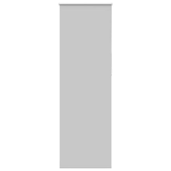 vidaXL pimendav ruloo helehall 75x210 cm kanga laius 70,7 cm pol&uuml;ester