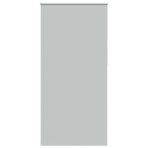 vidaXL pimendav ruloo helehall 105x210 cm kanga laius 40,7cm pol&uuml;ester