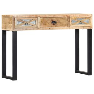 vidaXL konsoollaud 110 x 30 x 76 cm toekast mangopuidust