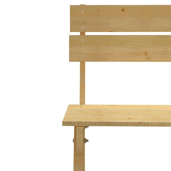 vidaXL aiatool, immutatud männipuit