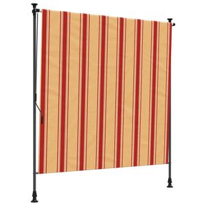 vidaXL V&auml;lis Rulli Kardin Mitmev&auml;rviline 150 x 270 cm