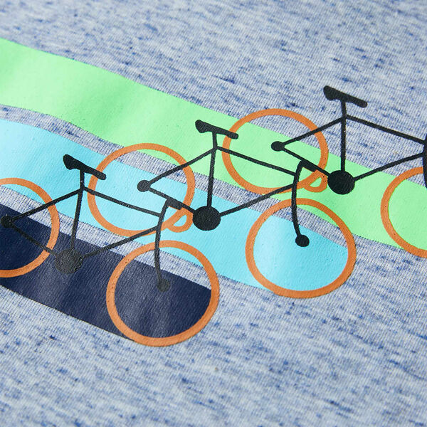 Laste T-s&auml;rk, l&uuml;hikeste varrukatega, helesinine, 92