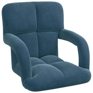 vidaXL P&otilde;randatool Sinine 58 x 62 x 58 cm Samet