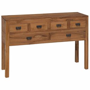vidaXL K&otilde;ide Naturaalne 110 x 35 x 75,5 cm Tugev teakpuit
