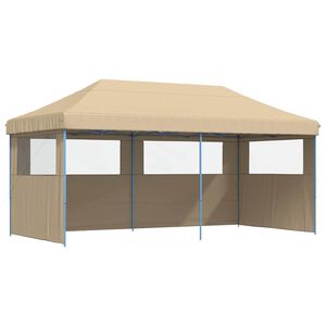 vidaXL Pidutelgid 292 x 580 x 315 cm Beež Oxfordi kangas