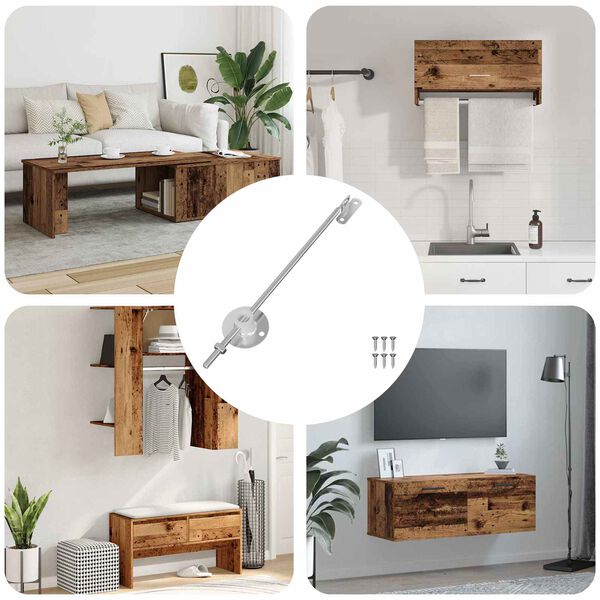 vidaXL Kaantoehing 12 pcs H&otilde;bedane 194 x 36 x 18 mm Raud