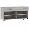 vidaXL jalatsipink, hall Sonoma tamm, 102 x 35 x 55 cm, tehispuit