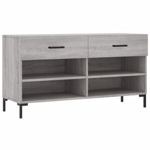 vidaXL jalatsipink, hall Sonoma tamm, 102 x 35 x 55 cm, tehispuit