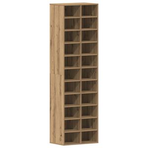 vidaXL kingakapp Artisan tamm 54x34x183 cm insenerpuit