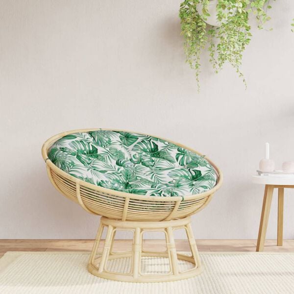 vidaXL &uuml;mmargune istmepadi, lehemuster, &Oslash;100 x 11 cm, oxford kangas