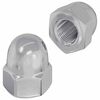 vidaXL Kuusnurga k&uuml;&uuml;nise p&auml;hklid 2 pcs H&otilde;bedane m8 Metall