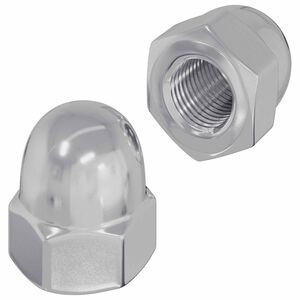 vidaXL Kuusnurga k&uuml;&uuml;nise p&auml;hklid 2 pcs H&otilde;bedane m8 Metall