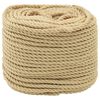 vidaXL Paadi k&ouml;is 5 mm 25 m Naturaalne