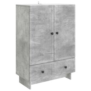 vidaXL K&otilde;ide BetoonHall 66 x 34,5 x 95 cm T&ouml;&ouml;deldud puit