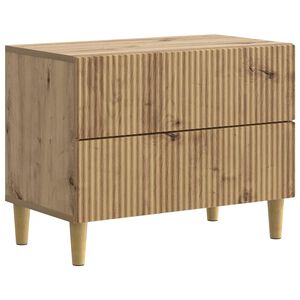 vidaXL &Ouml;&ouml;lambi kapp sahtliga Artisan tamm 62 x 34,5 x 48 cm Tehispuit