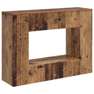 vidaXL Konsoollaud Vana puit 101 x 29 x 74 cm T&ouml;&ouml;deldud puit