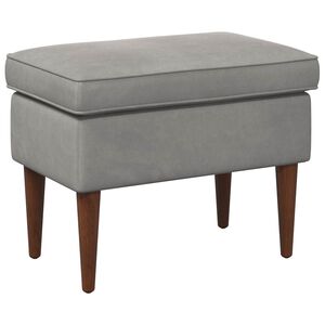 vidaXL Jala ottoman Helehall 55 x 35 x 41 cm Samet