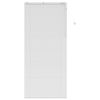 vidaXL Veneetsia rulo Valge 105 x 250 cm 35 mm