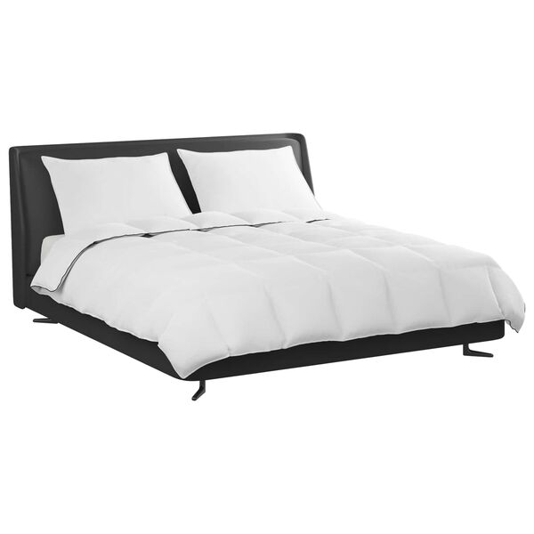 vidaXL Talve tek padjaga 3 pcs Valge Down Feather