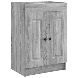 vidaXL Vannitoa all oleva kraani kapp Hall Sonoma 56 x 37,5 x 81 cm