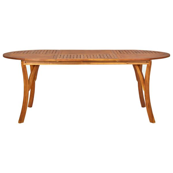 vidaXL aialaud, 201x100x75 cm, toekas akaatsiapuit