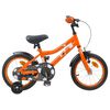 vidaXL Laste Bike 12 Tolli 2-4 aastat vana Oranž