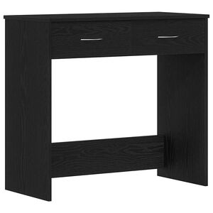 vidaXL Laud Must tamm Tehispuit 80 x 40 x 75 cm