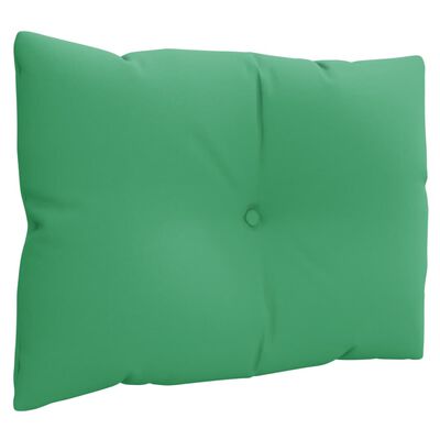 vidaXL euroaluse istmepadjad, 3 tk, roheline, kangas