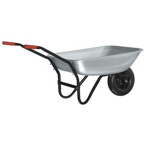 vidaXL P&otilde;rk H&otilde;be ja Must 133 x 62,5 x 58 cm Teras