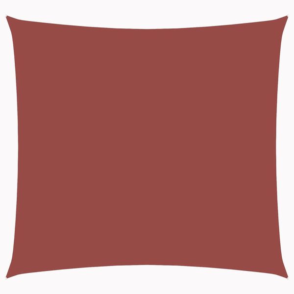 vidaXL päikesevarjupuri, Oxford-kangast, ruut, 4 x 4 m, terrakota