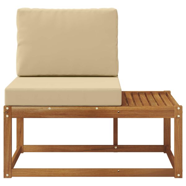 vidaXL V&auml;lim&ouml;&ouml;bel L&otilde;ppdiivan padjaga Neutraalne 91 x 63 x 73 cm