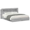 vidaXL Voodiraam ladustamisega Hall Sonoma 180 x 200 cm Tehispuit