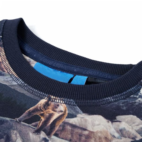 Laste dressipluus, tumesinine, 116