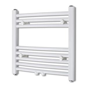Keskk&uuml;tteradiaator/k&auml;ter&auml;tikuivati vannituppa, kumer 480 x 480 mm, k&uuml;lgmise ja keskmise &uuml;hendusega