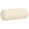 vidaXL Padjad 2 pcs cream &Oslash; 15 x 40 cm Korter kangas