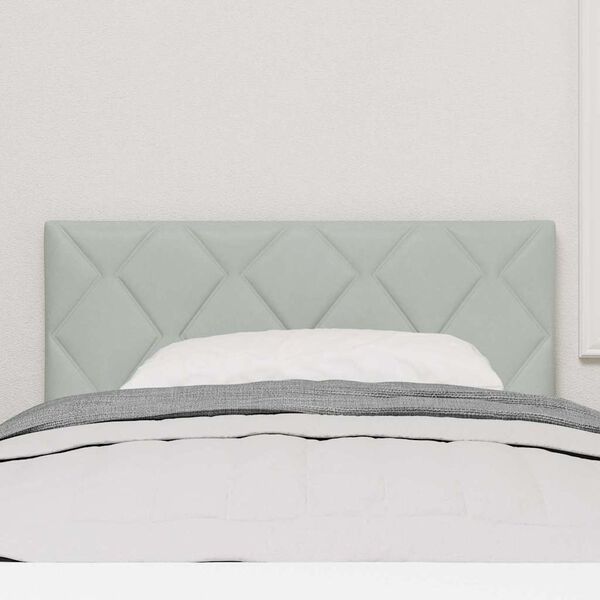 vidaXL LED peatoed Helehall 100 cm Kunstnahk