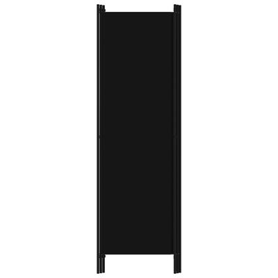 vidaXL 3 paneeliga ruumijagaja, must, 150 x 180 cm