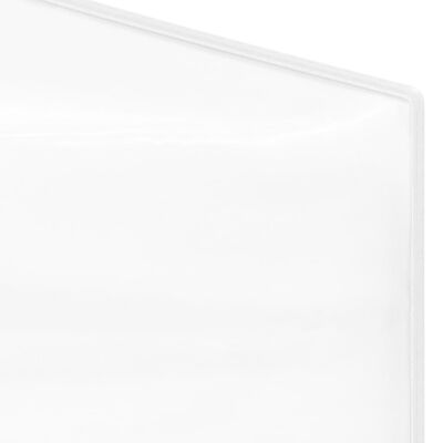 vidaXL kokkupandav peotelk, valge, 3 x 6 m
