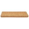 vidaXL isekleepuv trepivaip, 15 tk, 65x21x4 cm, sisal