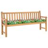 vidaXL Pallet padjakomplekt 2 pcs Tropiline džungel 180 x 40 x 8 cm