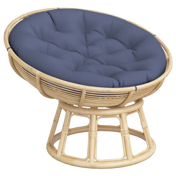 vidaXL &uuml;mmargune istmepadi, tumesinine, &Oslash; 100x11 cm, oxford kangas