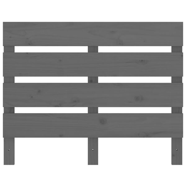 vidaXL voodipeats, hall, 100x3x80 cm, m&auml;nnipuit