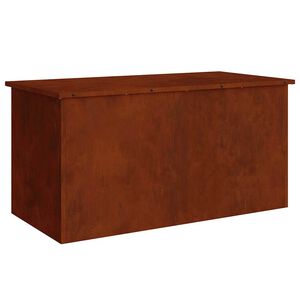 vidaXL Aia hoiukast padjade jaoks Teras 100 x 50,5 x 50 cm 220 Rooste