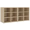 vidaXL kingakapid 2 tk, Sonoma tamm, 52,5 x 30 x 50 cm, puitlaastplaat