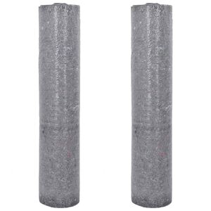 vidaXL libisemiskindel maalrifliis 2 tk 25 m 220 g/m&sup2; hall