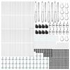 vidaXL Aiapost 52 pcs Hall 3,2 x 3,2 x 160 cm