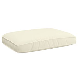 vidaXL Padi cream 120 x 80 x 12 cm Oxfordi kangas